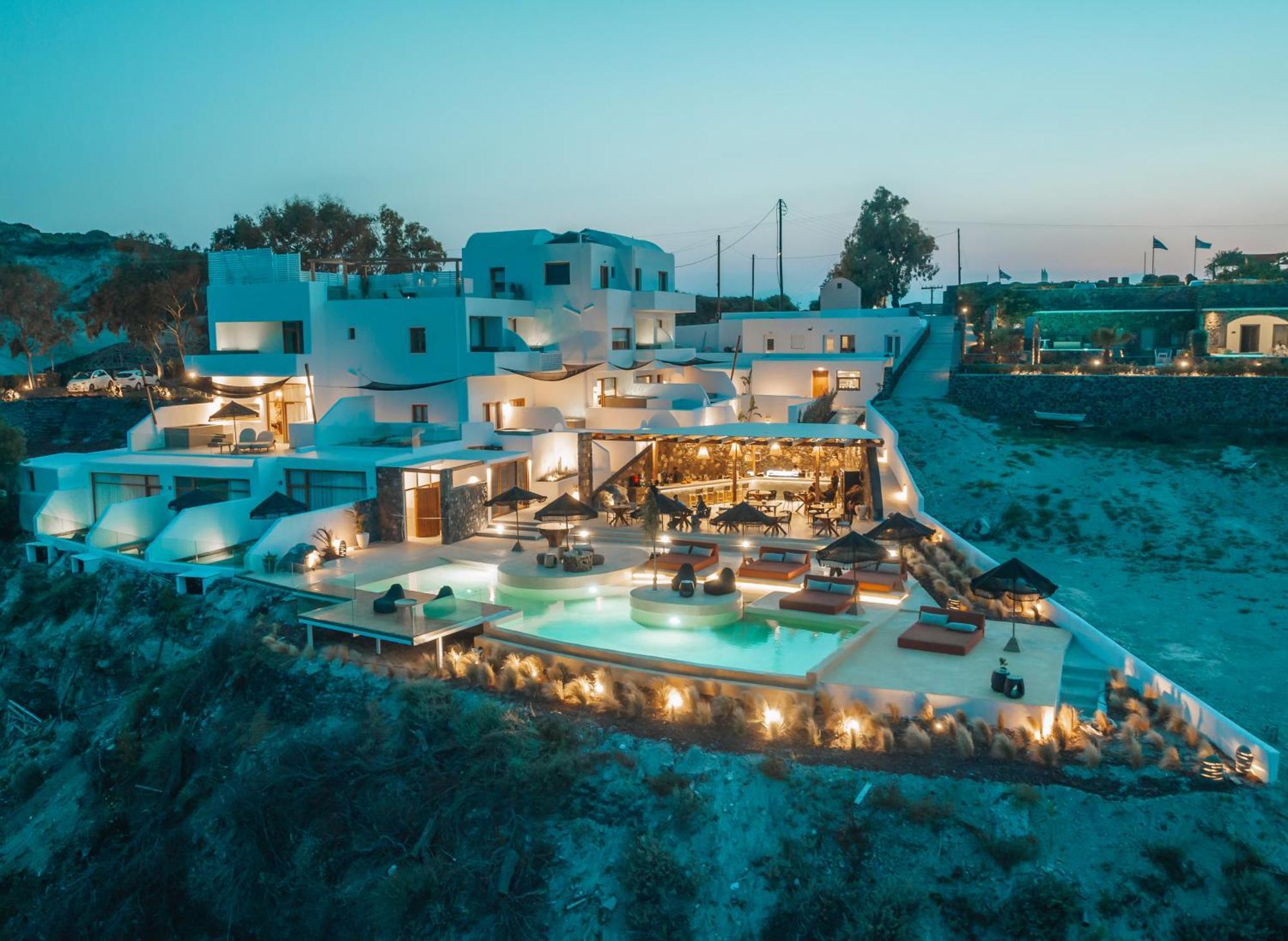 Divino Caldera Hotel Akrotírion Exterior foto