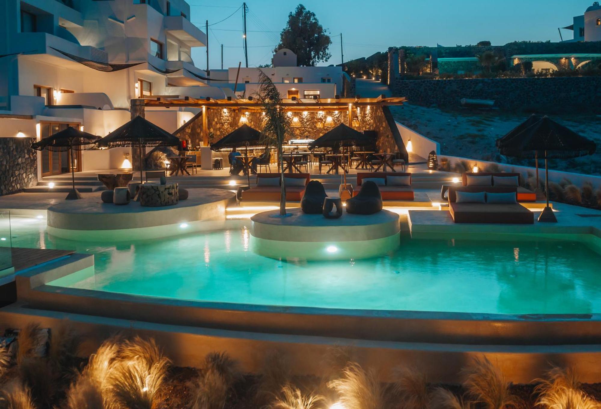 Divino Caldera Hotel Akrotírion Exterior foto
